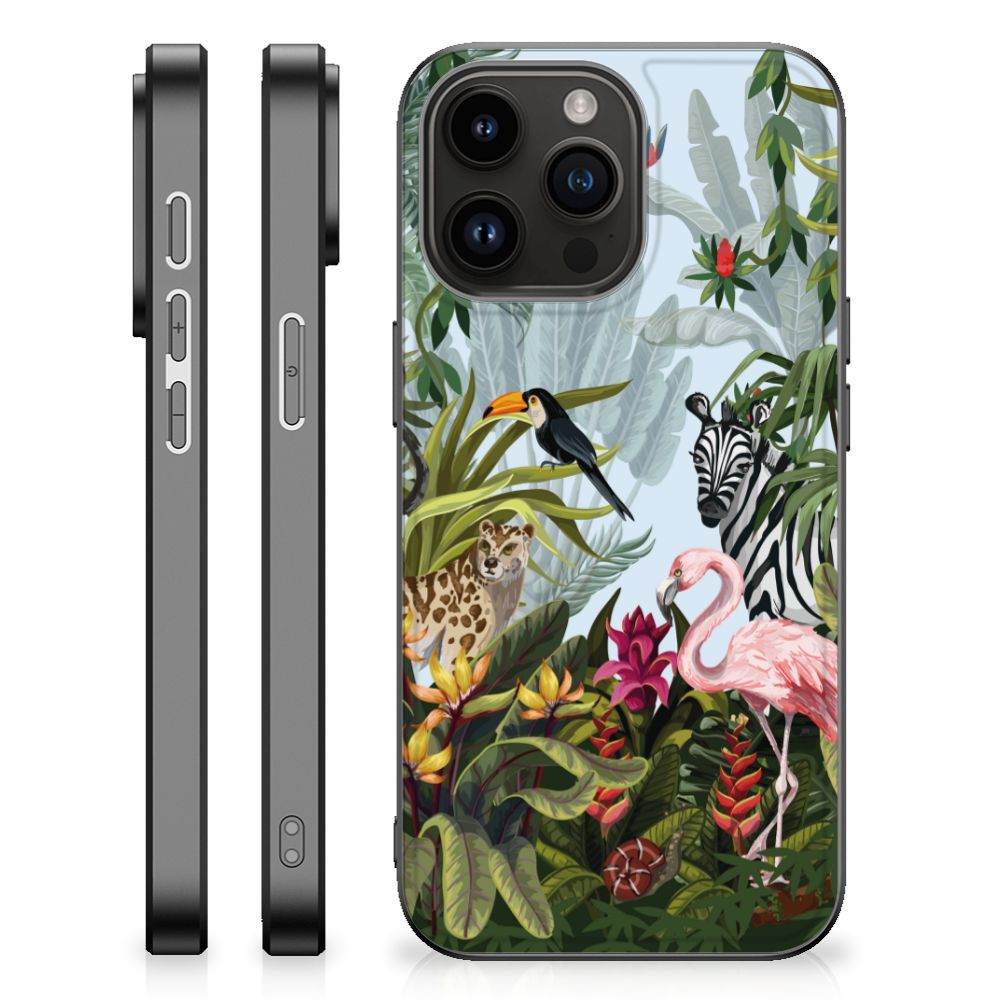 Dierenprint Telefoonhoesje voor iPhone 15 Pro Max Jungle