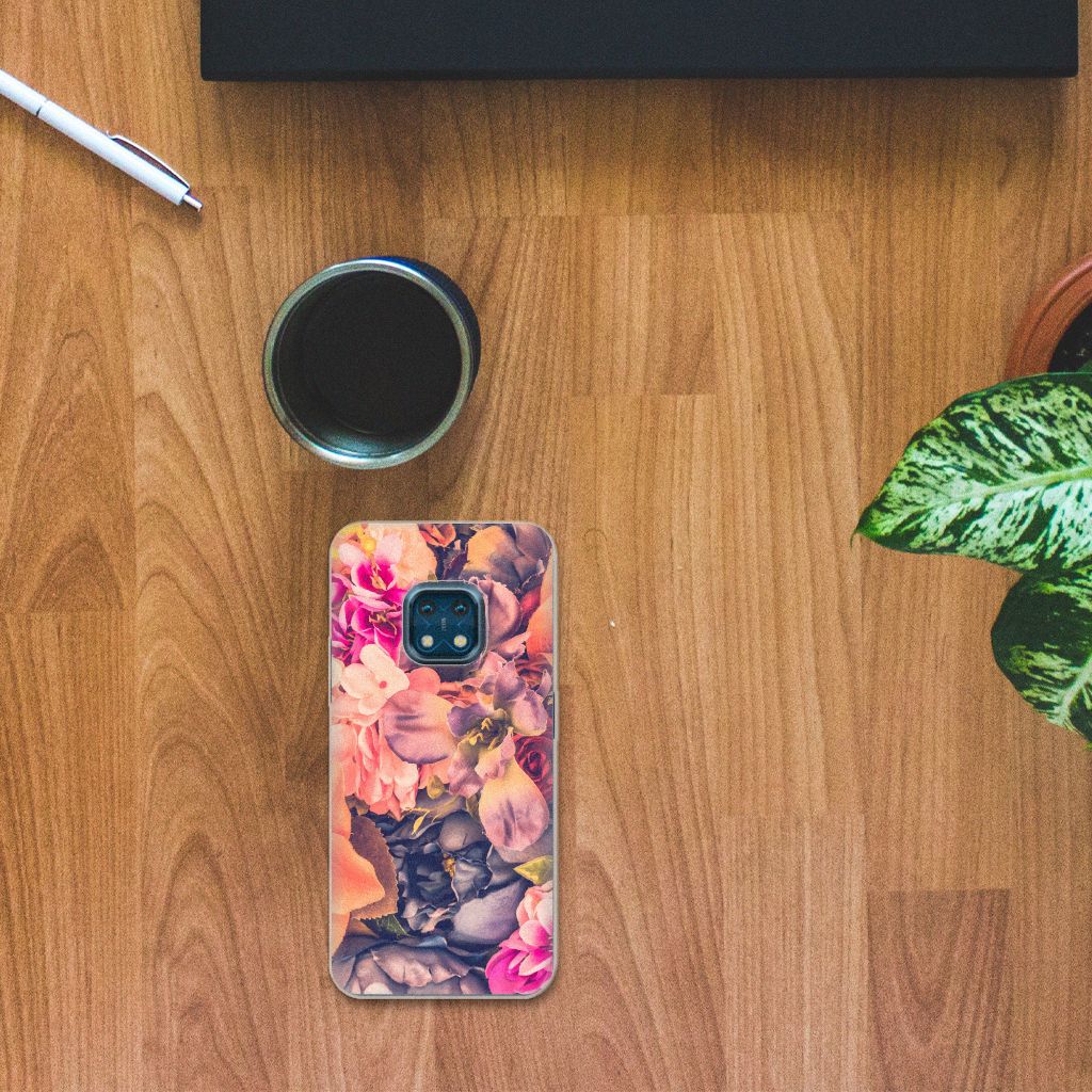 Nokia XR20 TPU Case Bosje Bloemen B2C Telecom