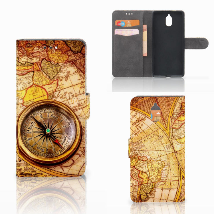 Nokia 3.1 (2018) Flip Cover Kompas