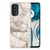 Motorola Moto G52/G82 TPU Siliconen Hoesje Marmer Beige B2C Telecom
