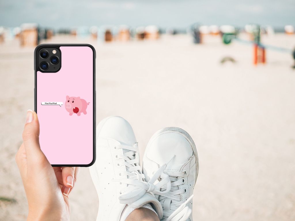 Apple iPhone 11 Pro Max Bumper Hoesje Pig Mud B2C Telecom