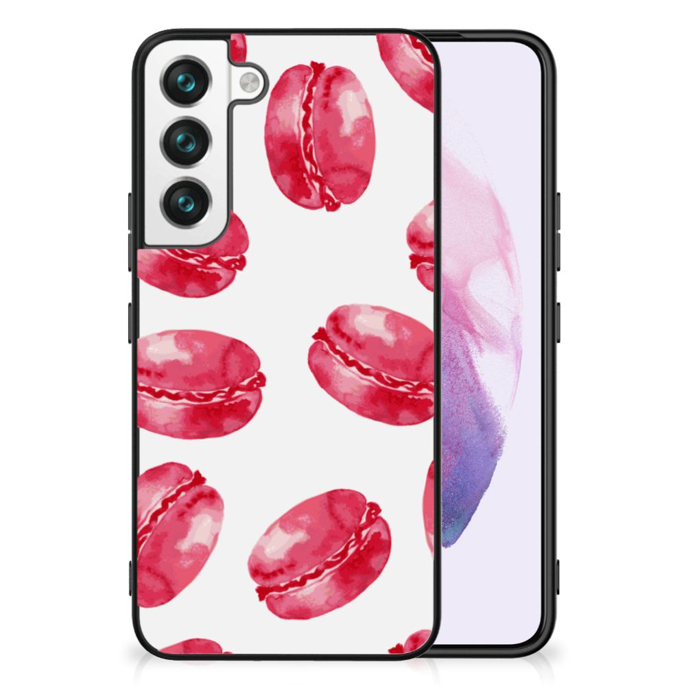 Samsung Galaxy S22 Back Cover Hoesje Pink Macarons