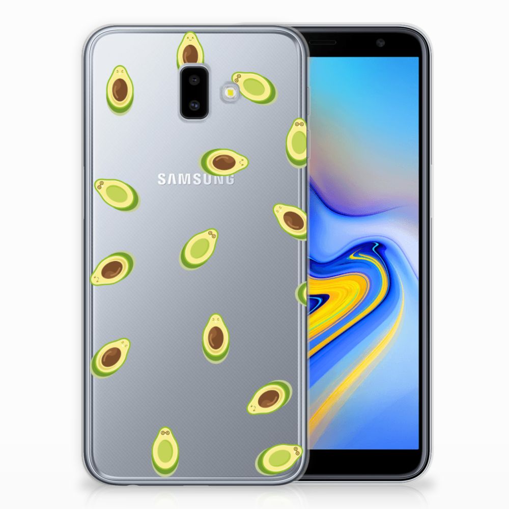 Samsung Galaxy J6 Plus (2018) Siliconen Case Avocado