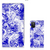 Mobiel BookCase Samsung Galaxy A41 Angel Skull Blauw - B2C Telecom