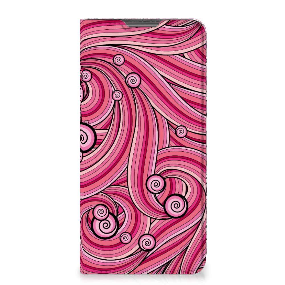 Motorola Moto G52 | Moto G82 Bookcase Swirl Pink - B2C Telecom