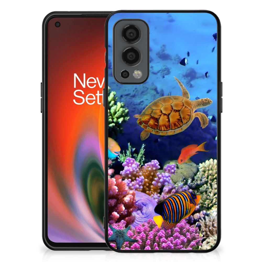 OnePlus Nord 2 Dierenprint Telefoonhoesje Vissen