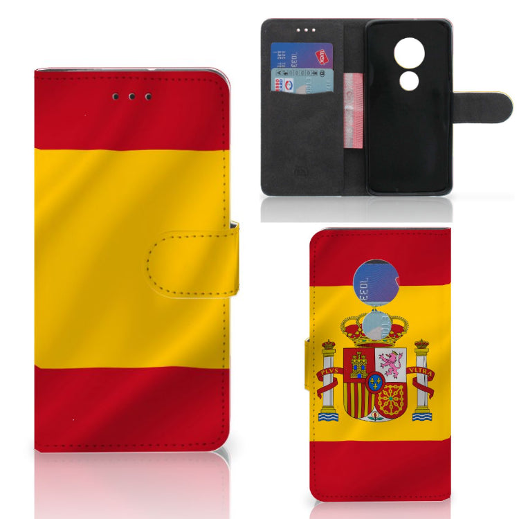 Motorola Moto G7 Play Bookstyle Case Spanje