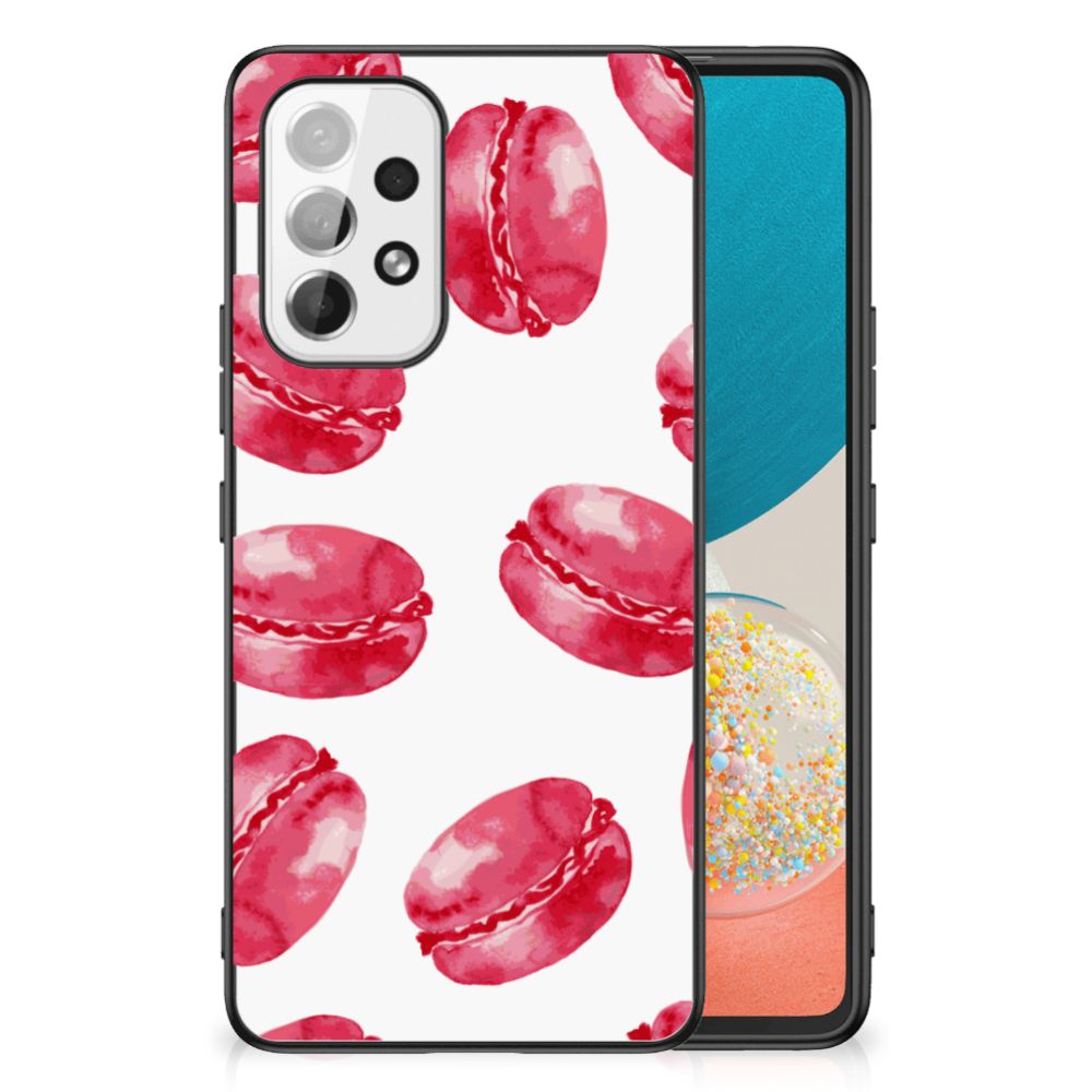 Samsung Galaxy A53 Back Cover Hoesje Pink Macarons