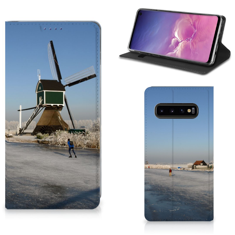 Samsung Galaxy S10 Book Cover Schaatsers