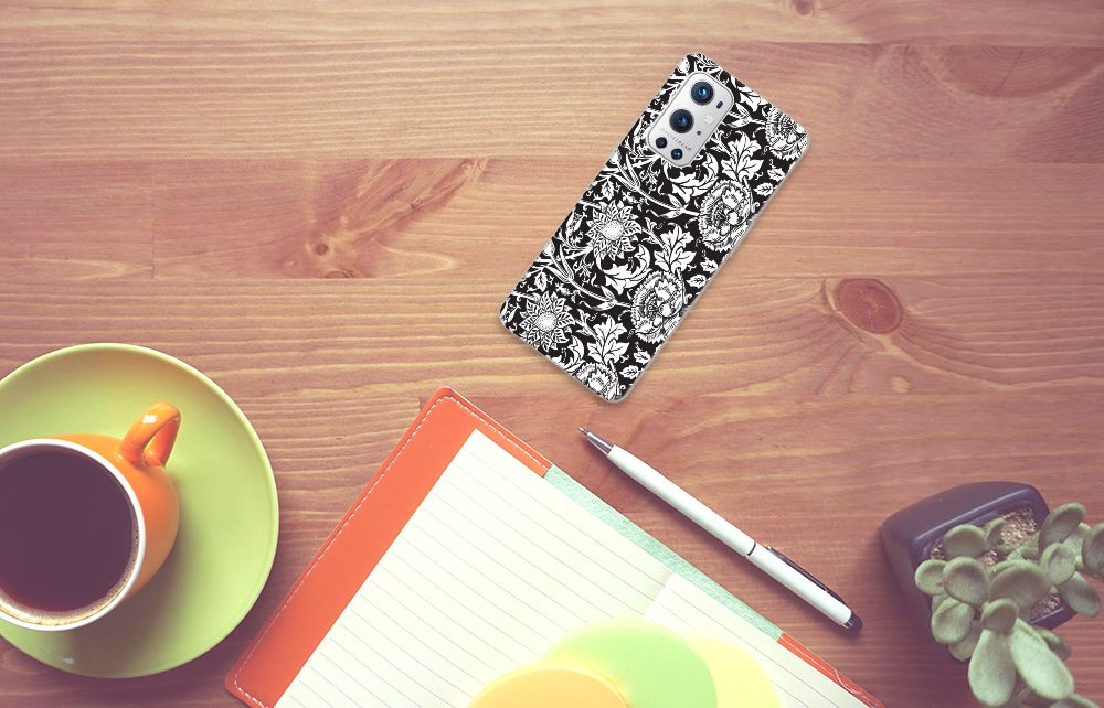 OnePlus 9 Pro TPU Case Black Flowers B2C Telecom