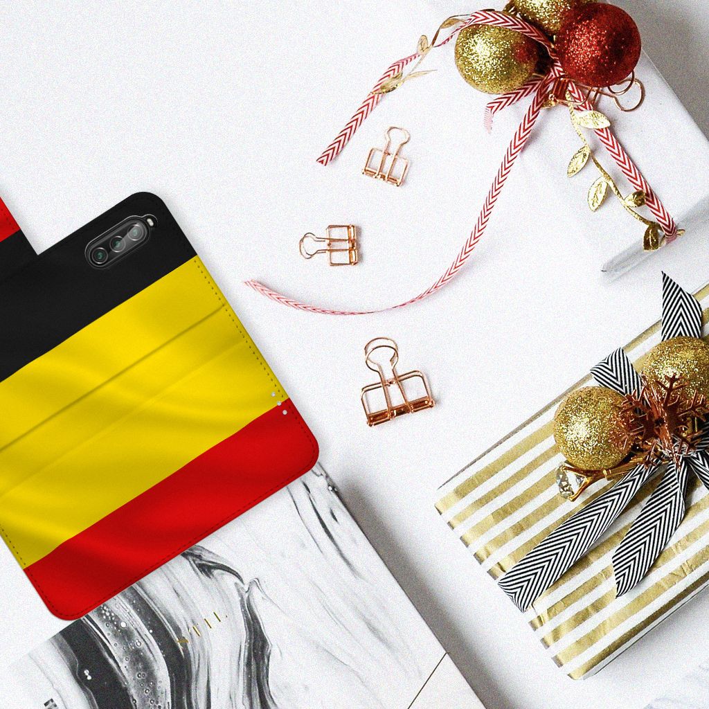 Sony Xperia 10 II Bookstyle Case Belgische Vlag