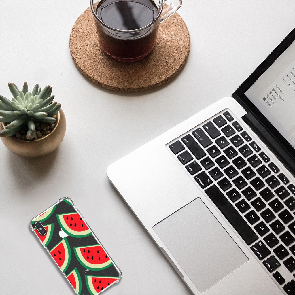 Apple iPhone Xs Max Beschermhoes Watermelons