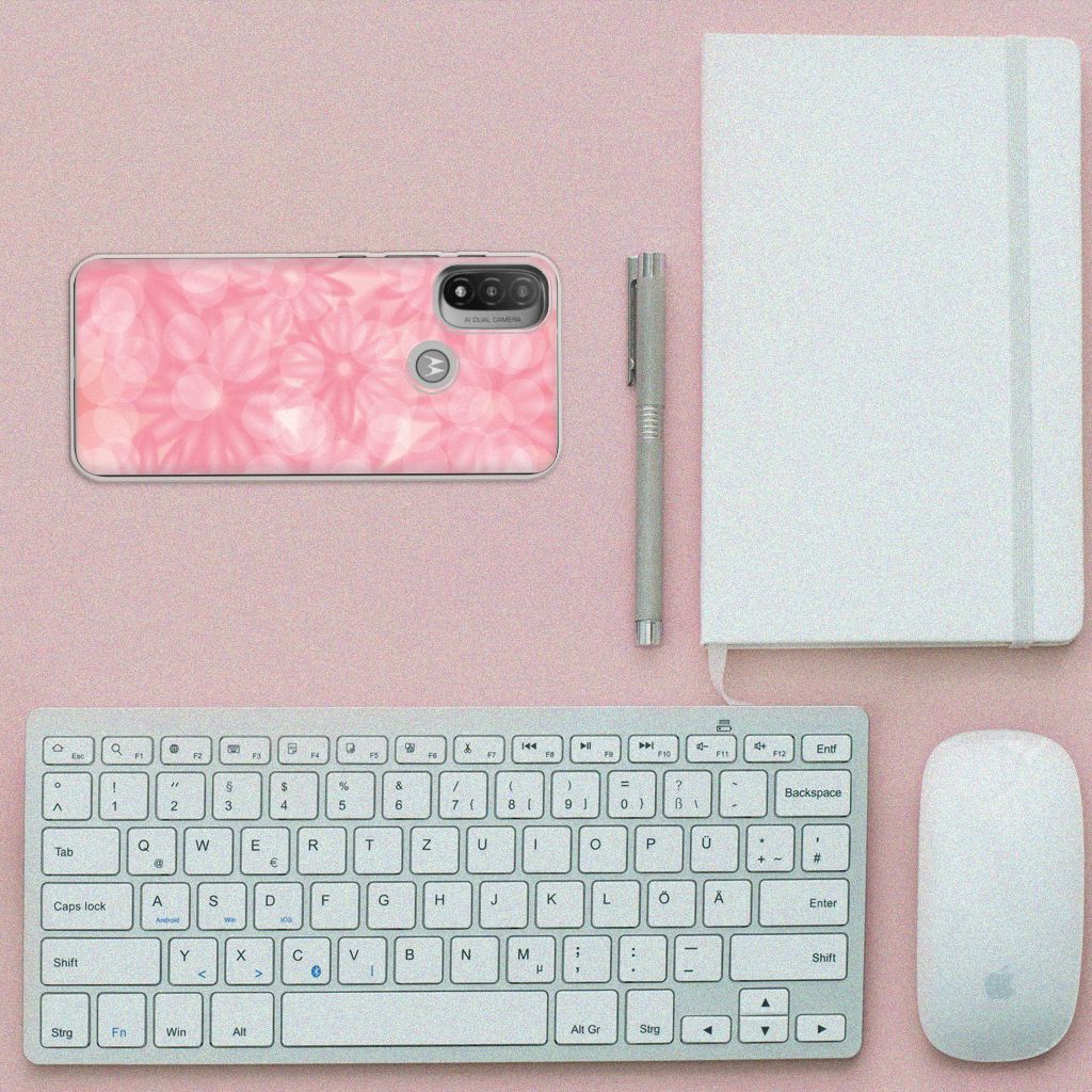 Motorola Moto E20 | E40 TPU Case Spring Flowers B2C Telecom