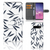 Samsung Galaxy S10 Hoesje Leaves Blue