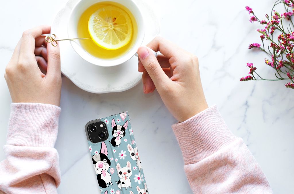 iPhone 13 Mini Hoesje maken Hondjes - B2C Telecom