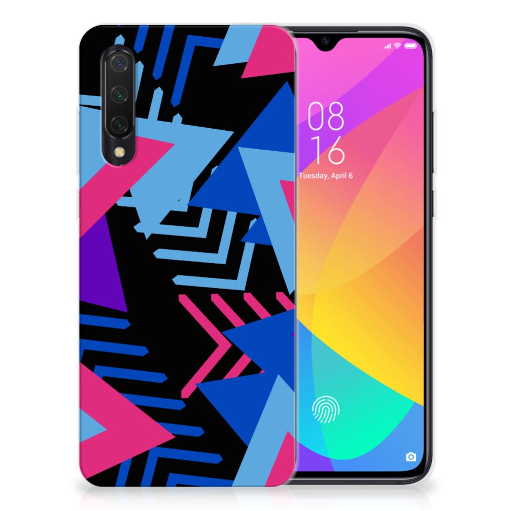 Xiaomi Mi 9 Lite TPU Hoesje Funky Triangle B2C Telecom