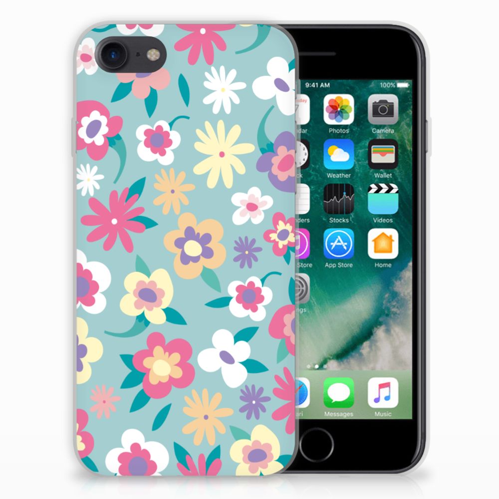iPhone SE 2022 | SE 2020 | 8 | 7 TPU Case Flower Power
