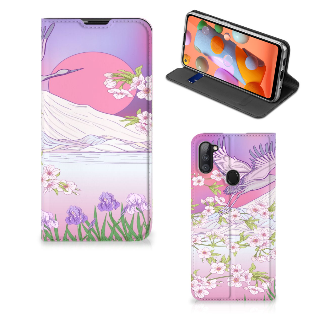 Samsung Galaxy M11 | A11 Hoesje maken Bird Flying - B2C Telecom