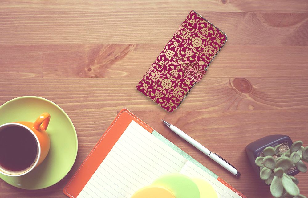 Wallet Case Nokia X30 Barok Pink