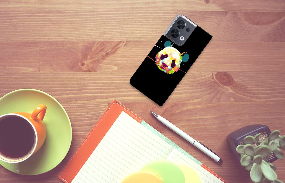 OPPO Reno8 Magnet Case Panda Color - B2C Telecom