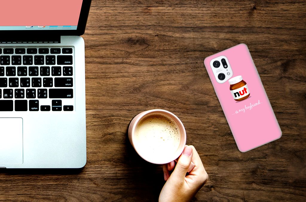 OPPO Find X5 Pro Siliconen Case Nut Boyfriend B2C Telecom