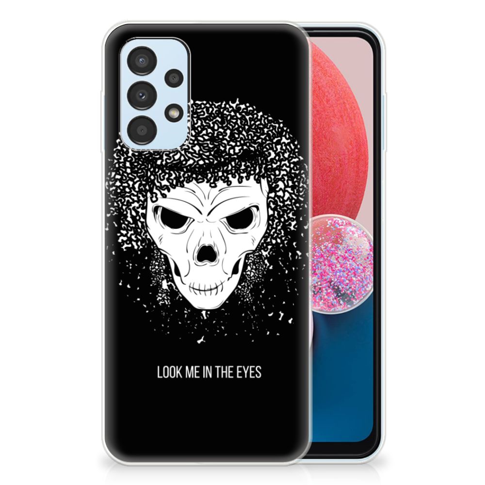 Silicone Back Case Samsung Galaxy A13 4G Skull Hair B2C Telecom