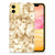 Apple iPhone 11 TPU Siliconen Hoesje Marmer Goud