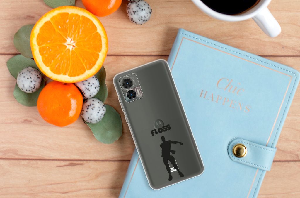 Motorola Edge 30 Neo Telefoonhoesje met Naam Floss B2C Telecom