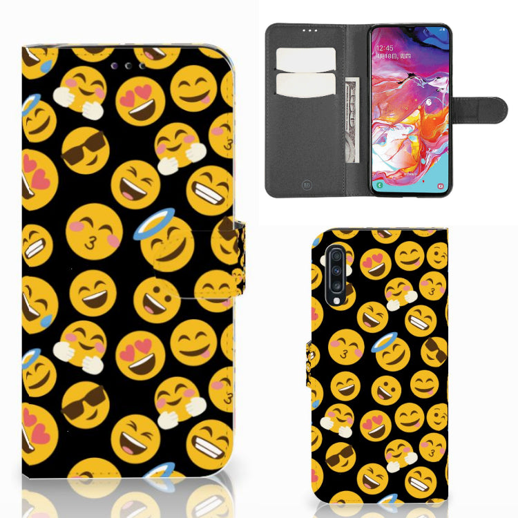 Samsung Galaxy A70 Telefoon Hoesje Emoji