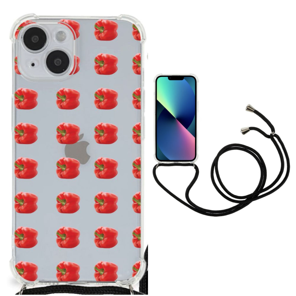 iPhone 14 Beschermhoes Paprika Red