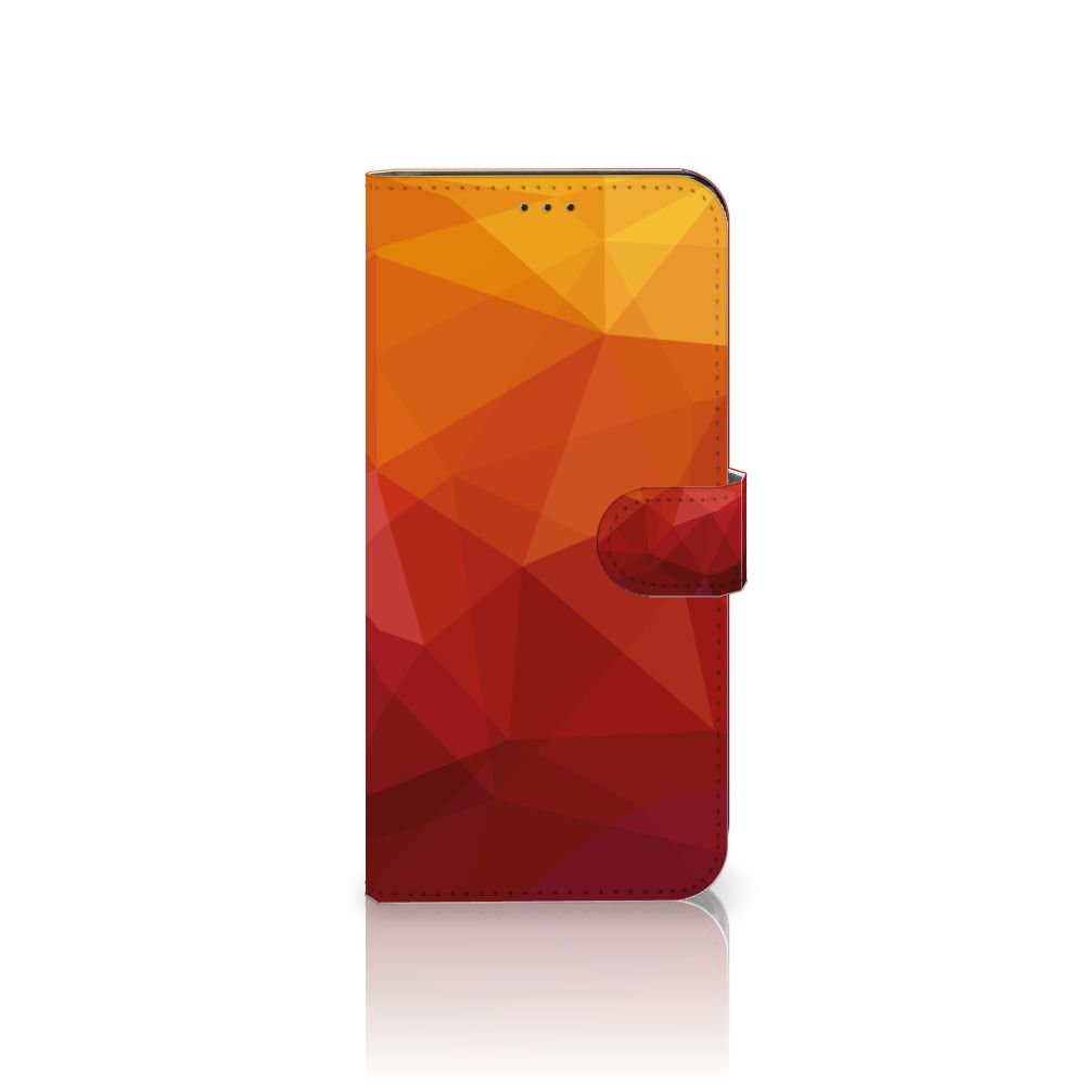Book Case voor Samsung Galaxy Xcover 6 Pro Polygon Red