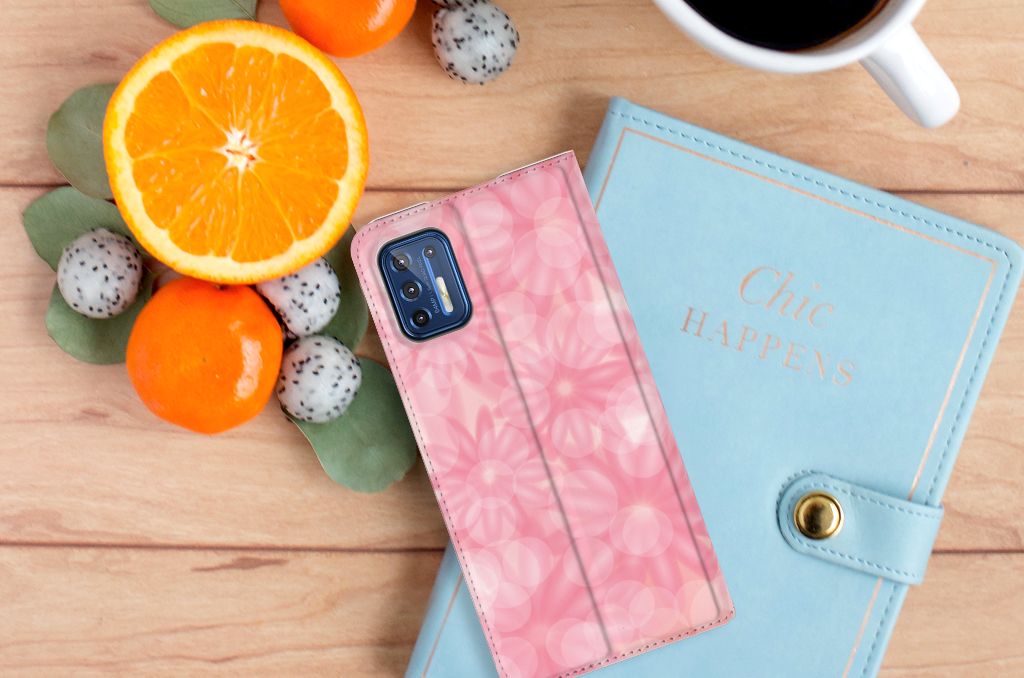 Motorola Moto G9 Plus Smart Cover Spring Flowers - B2C Telecom