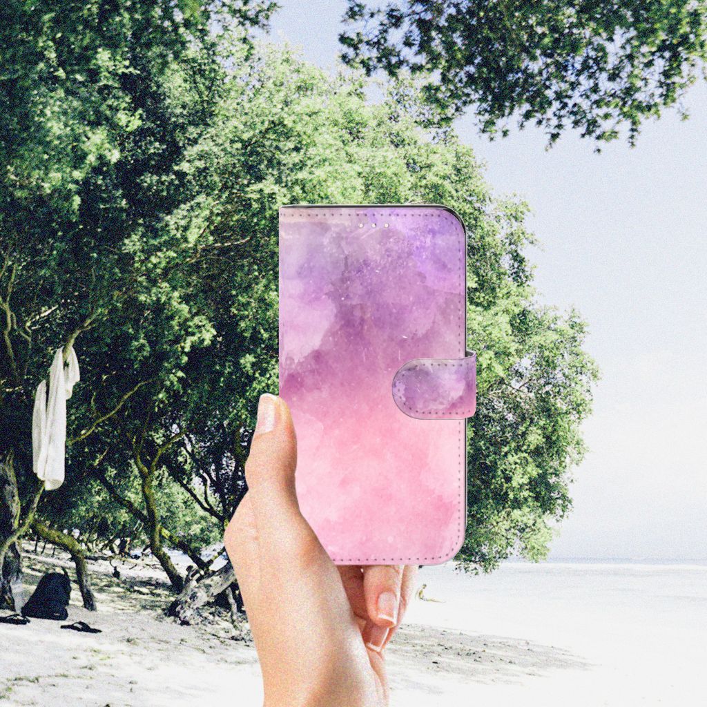 Hoesje Samsung Galaxy S23 Pink Purple Paint