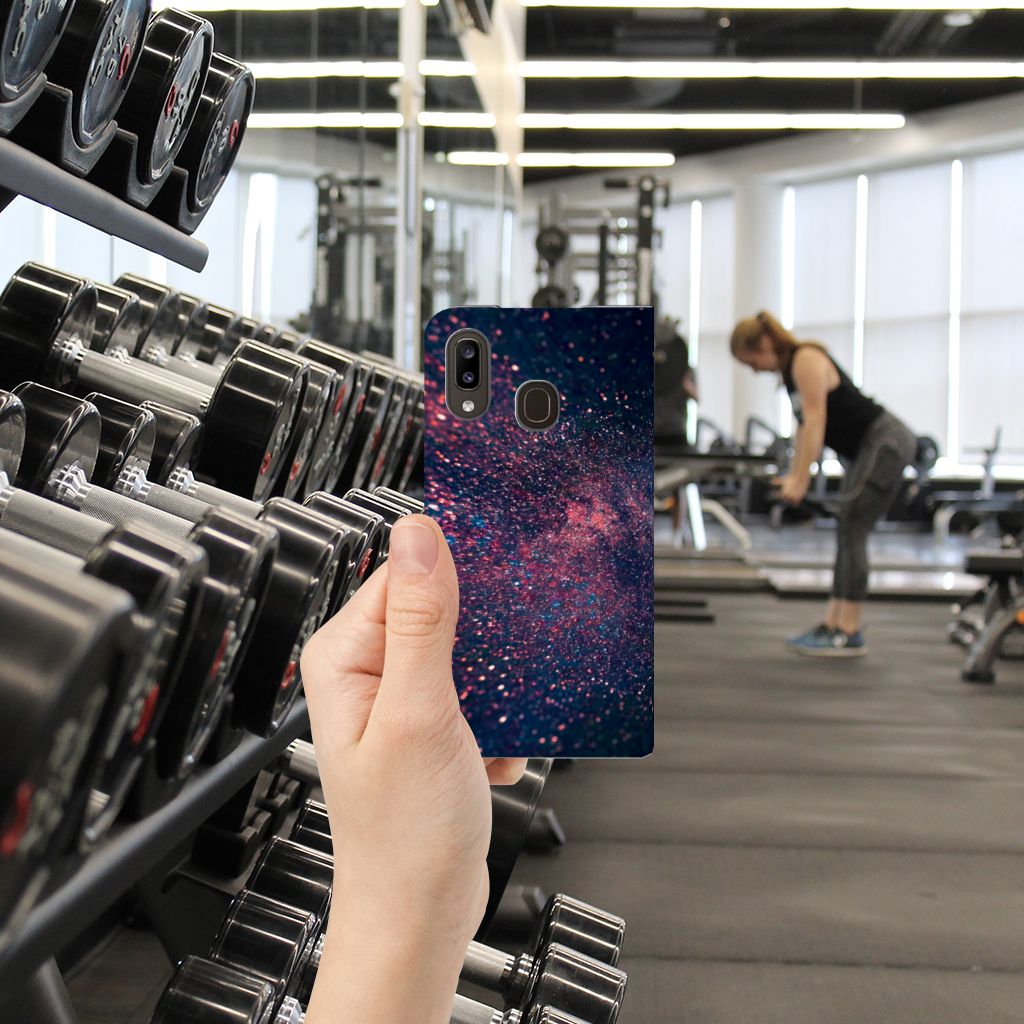 Samsung Galaxy A30 Stand Case Stars