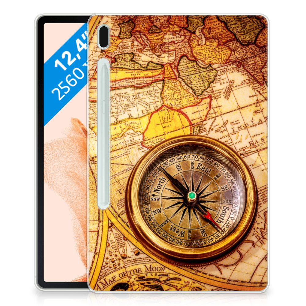 Samsung Galaxy Tab S7FE Hip Hoesje Kompas