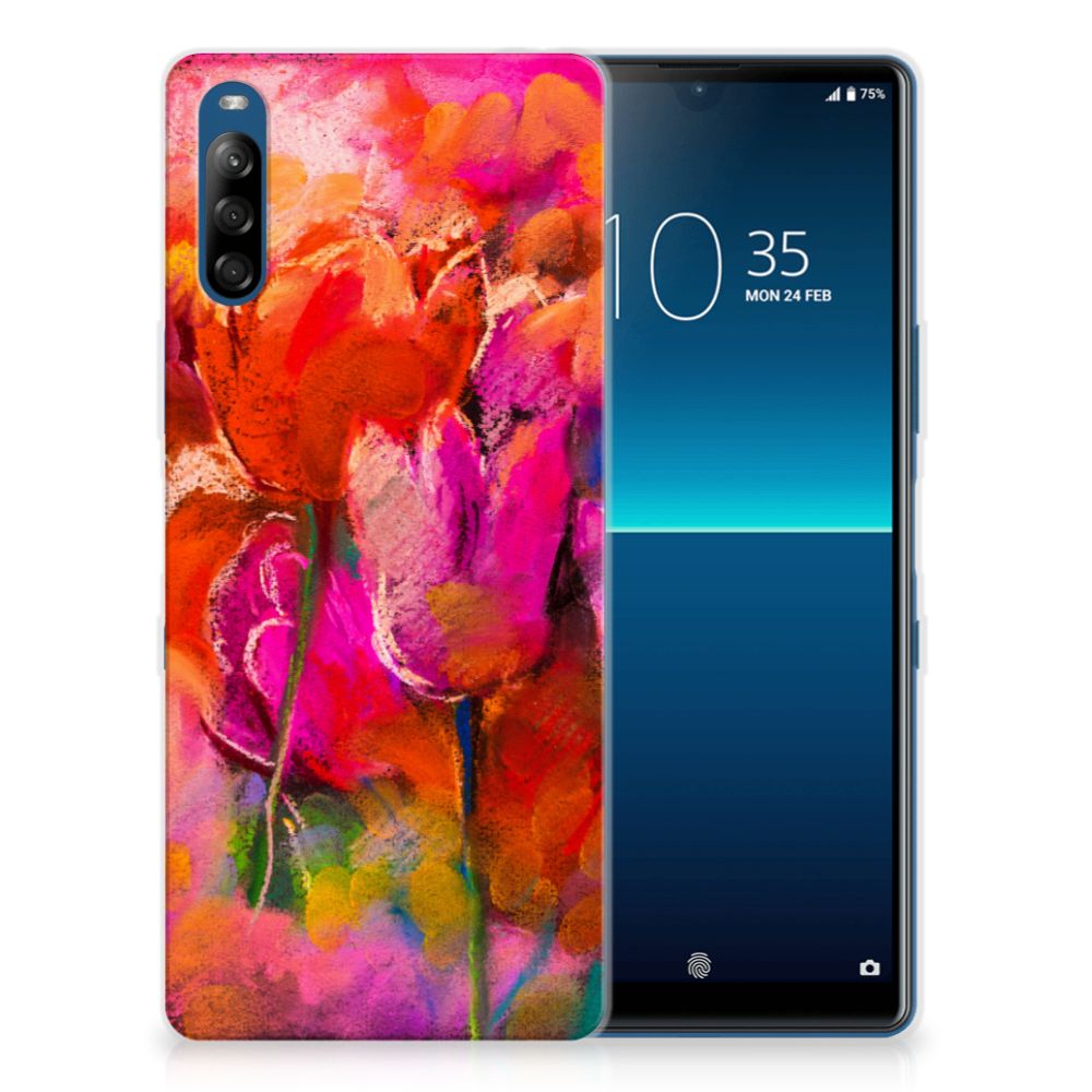 Hoesje maken Sony Xperia L4 Tulips