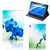 Lenovo Tab E10 Tablet Cover Orchidee Blauw - Cadeau voor je Moeder