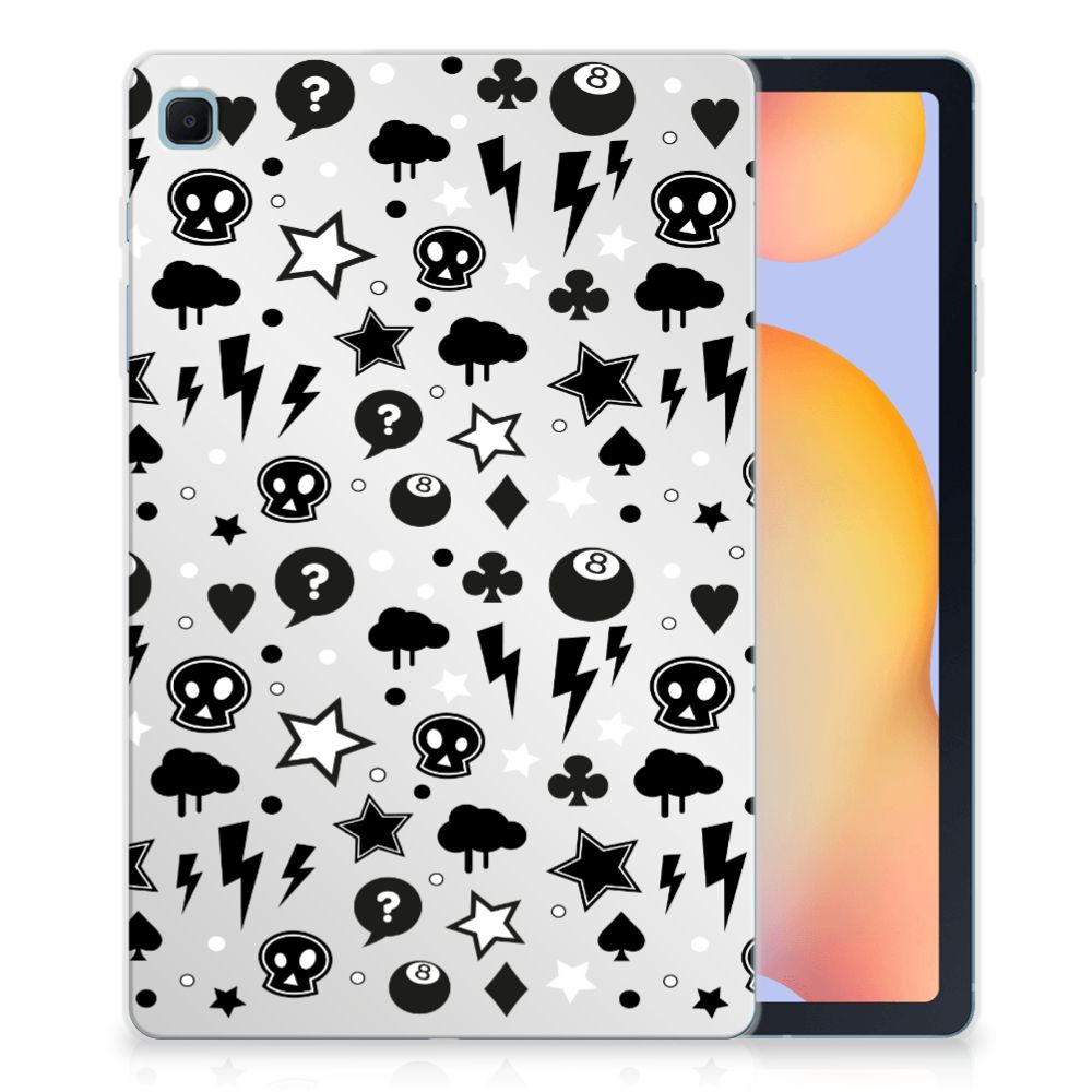 Tablet BackCover Samsung Galaxy Tab S6 Lite | S6 Lite (2022) Silver Punk - B2C Telecom