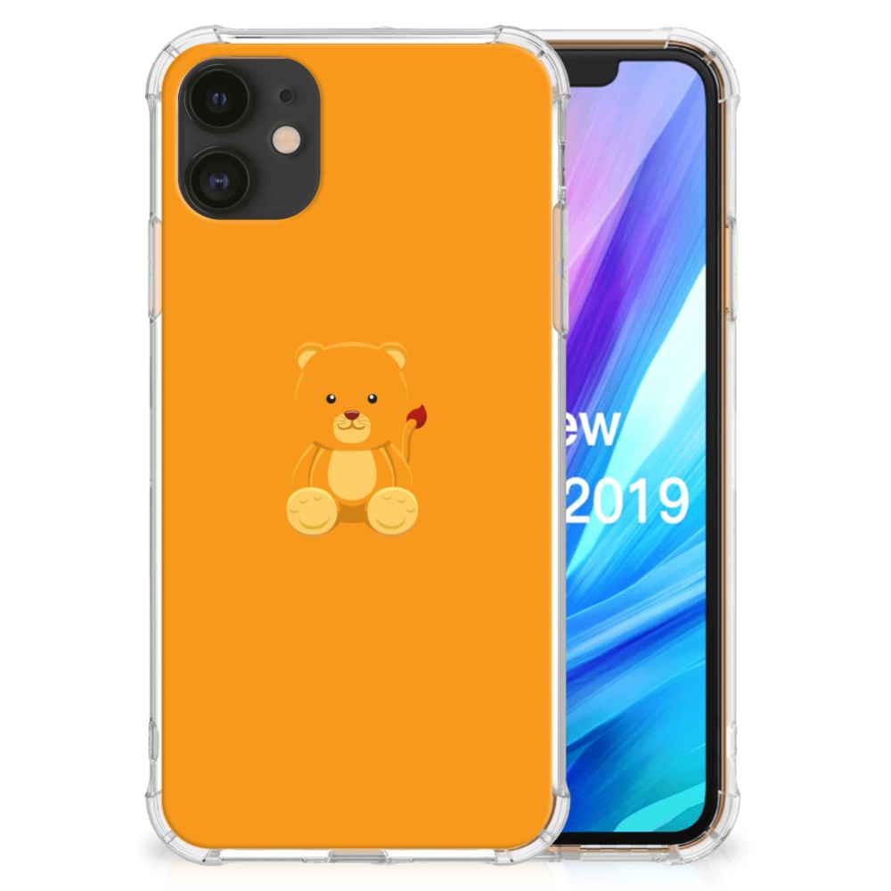 Apple iPhone 11 Stevig Bumper Hoesje Baby Beer
