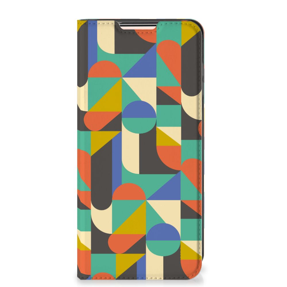 Xiaomi Redmi Note 10/10T 5G | Poco M3 Pro Hoesje met Magneet Funky Retro - B2C Telecom