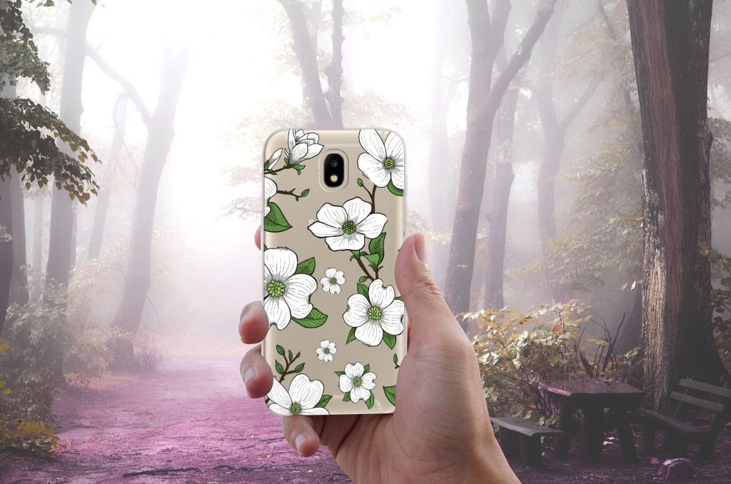 Samsung Galaxy J5 2017 TPU Case Dogwood Flowers