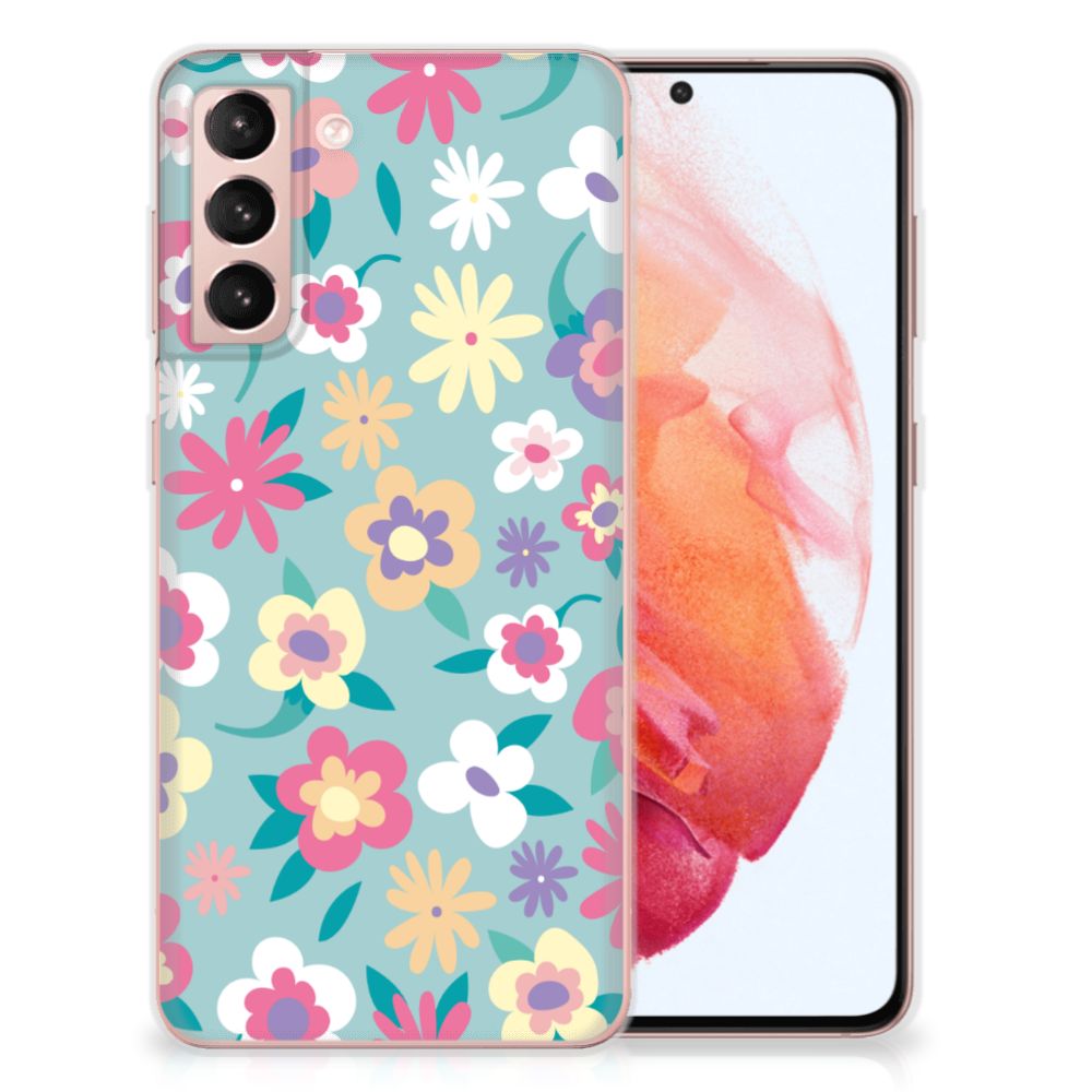 Samsung Galaxy S21 TPU Case Flower Power