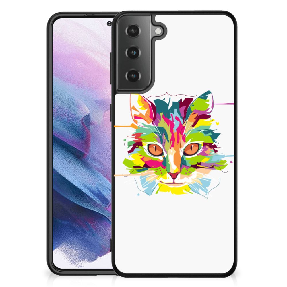 Samsung Galaxy S21 Plus Hoesje Cat Color B2C Telecom