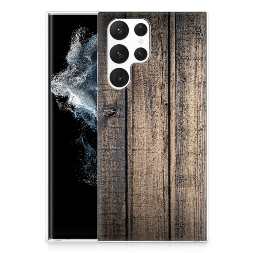 Samsung Galaxy S22 Ultra Bumper Hoesje Steigerhout B2C Telecom