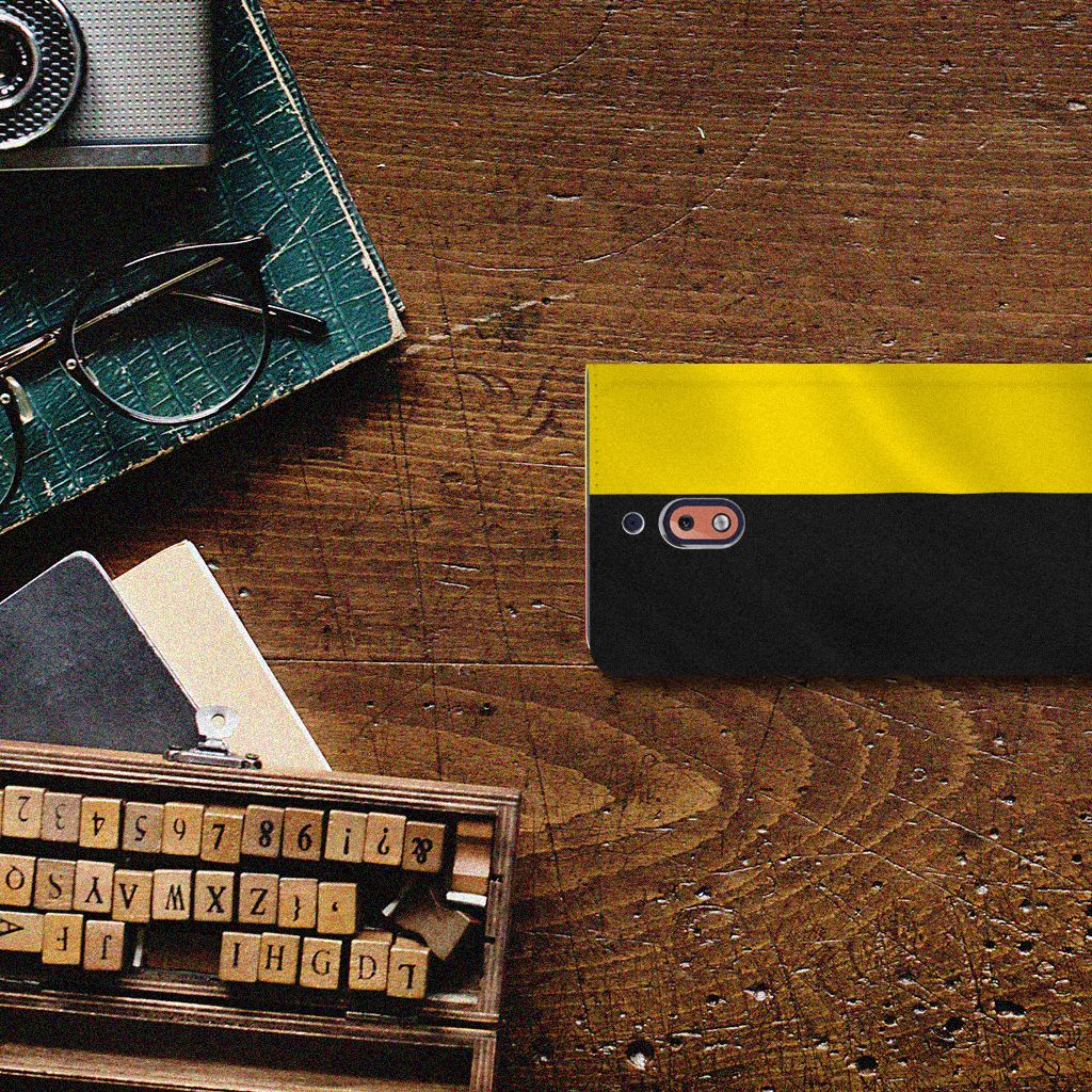 Nokia 2.1 2018 Standcase Belgische Vlag - B2C Telecom