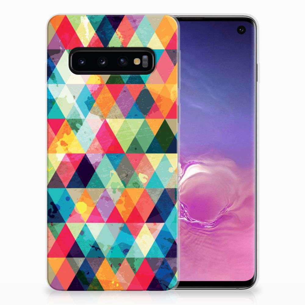 Samsung Galaxy S10 TPU bumper Geruit