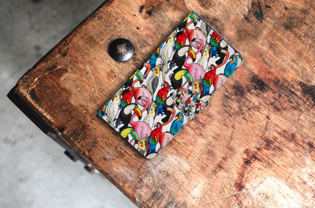 Samsung Xcover Pro Telefoonhoesje met Pasjes Birds