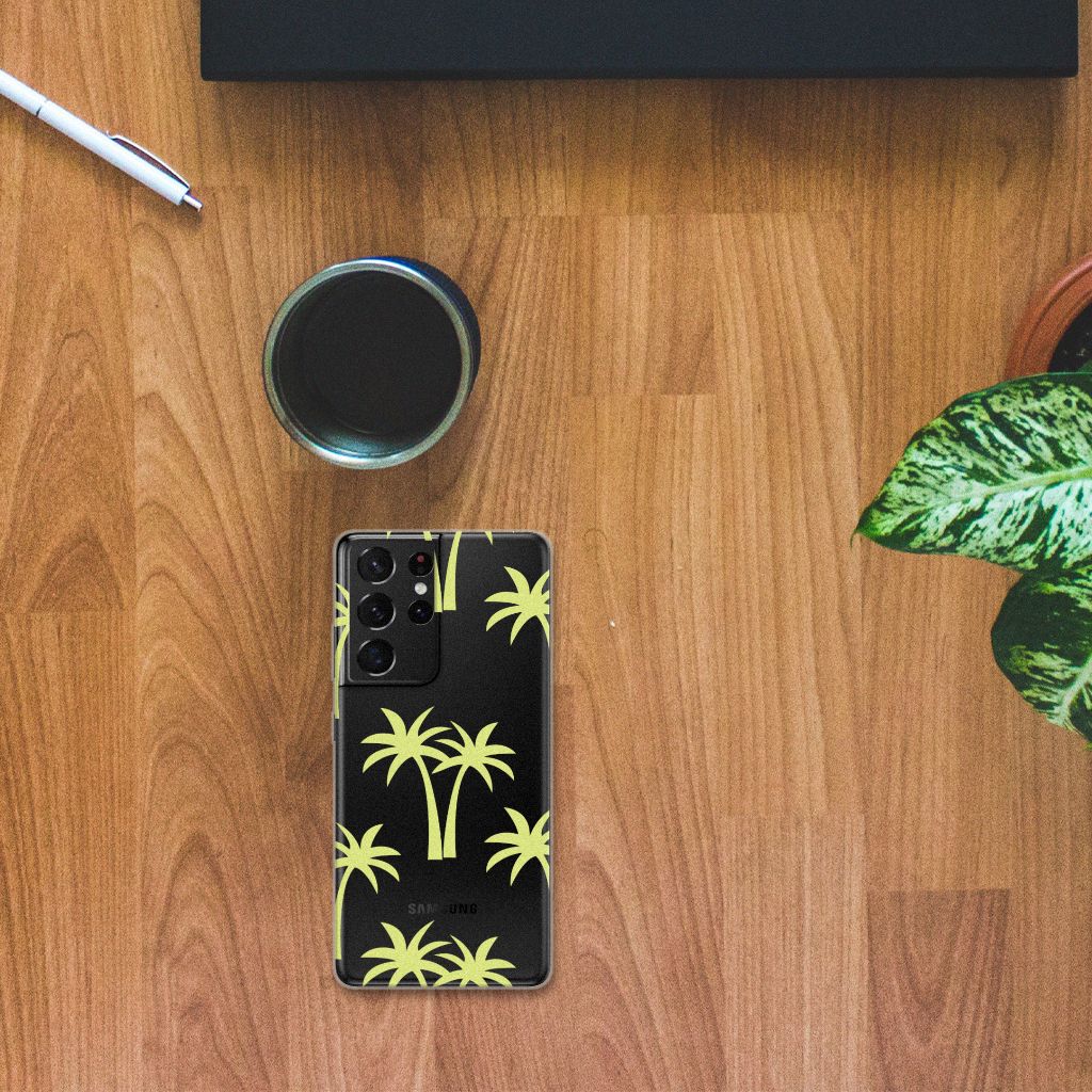 Samsung Galaxy S21 Ultra TPU Case Palmtrees B2C Telecom
