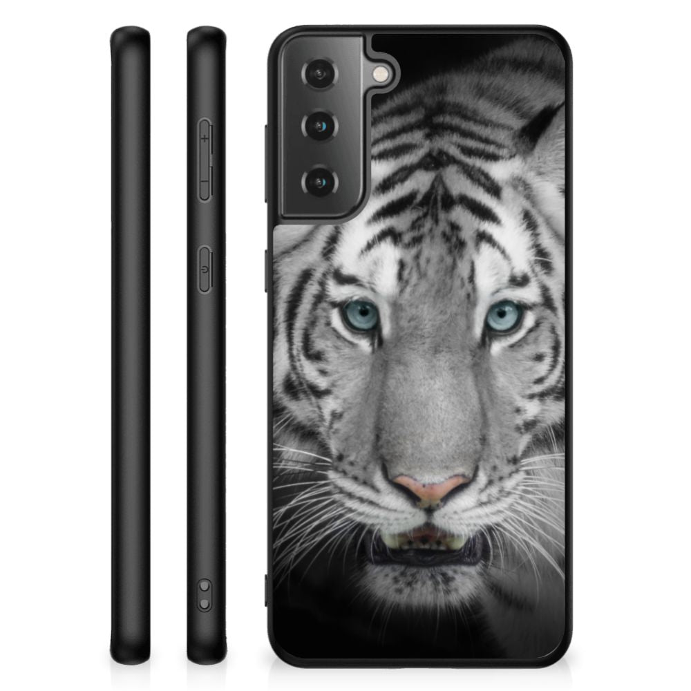 Samsung Galaxy S21 Dierenprint Telefoonhoesje Tijger B2C Telecom