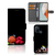 OnePlus Nord N100 Wallet Case met Pasjes Sports met afbeeldingen van verschillende sporten en pasjeshouders.